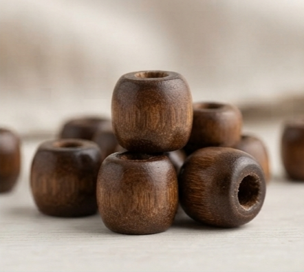 Colored Wooden Beads Round 8mm For DIY