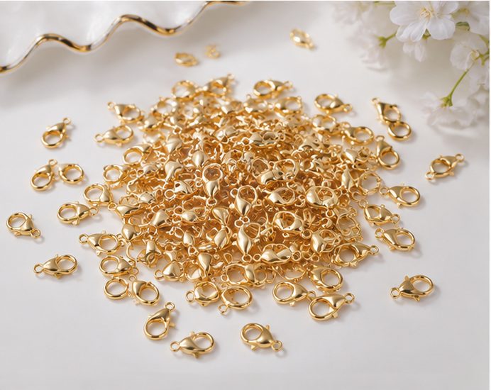 Lobster Clasps Claw Hook For Making Necklace and Bracelet & DIY Craft 50 pcs